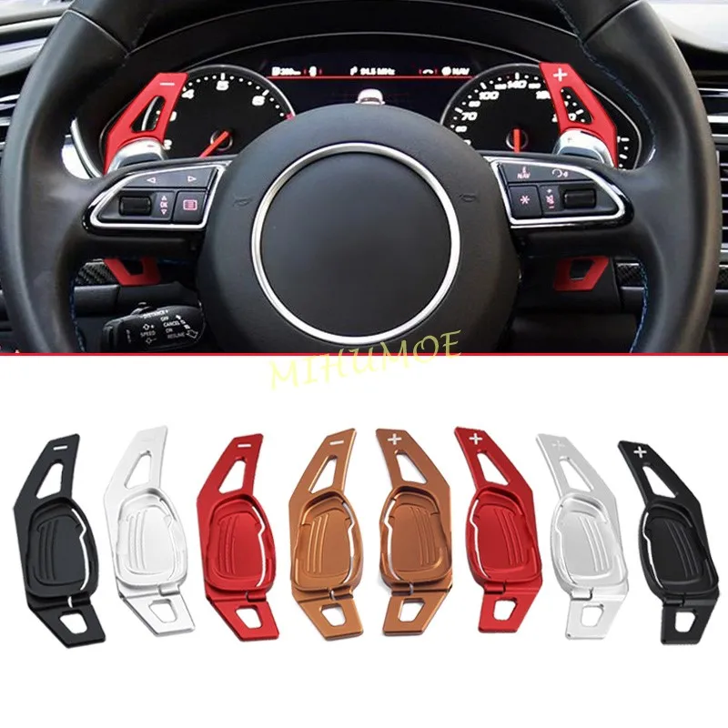 For 2014-2019 Audi RS3 RS4 RS5 RS6 RS7 RS Q3 2021-2024 Cupra Formentor Ateca Leon Car Steering Wheel Shifter Paddle Accessories