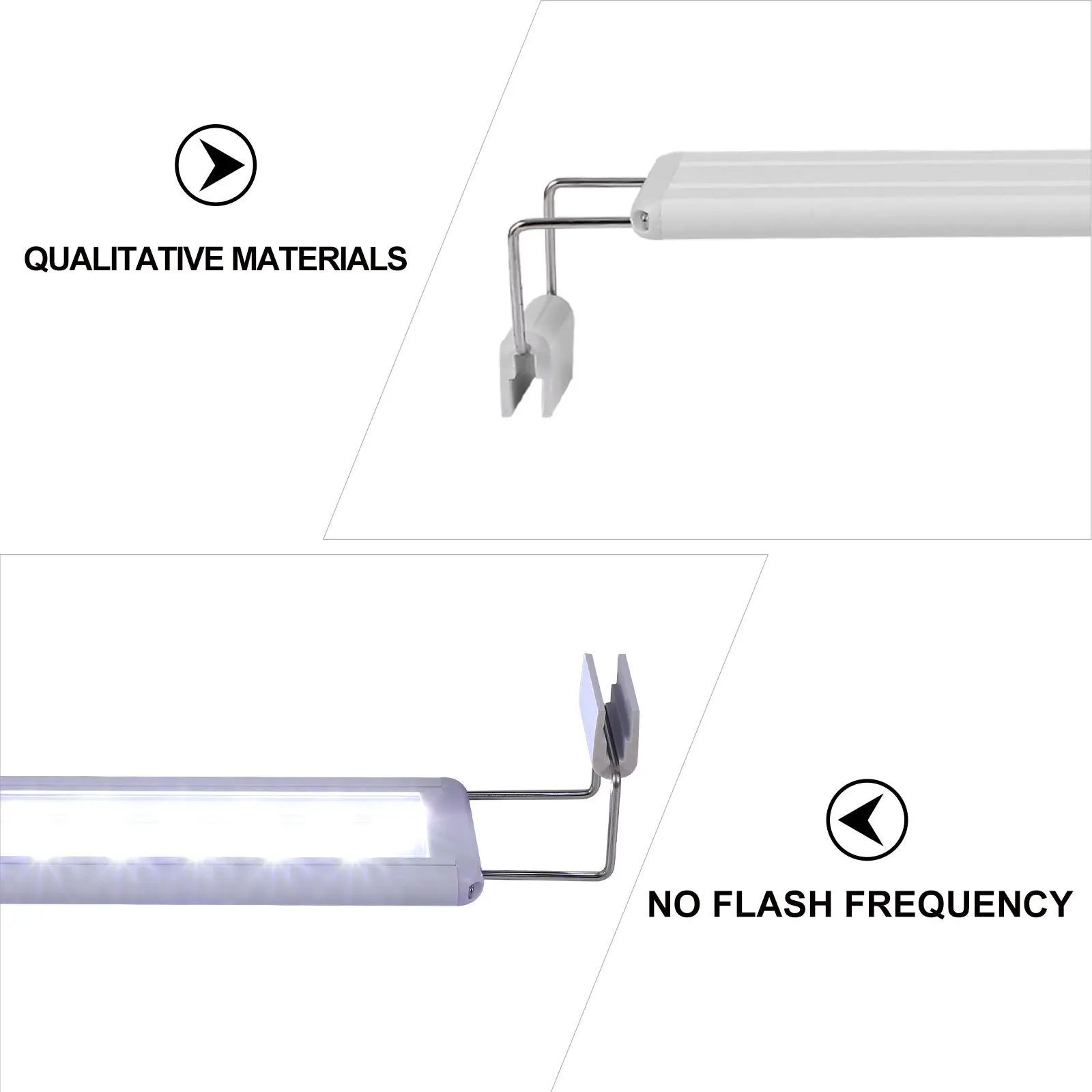 

1Pcs Aquarium Light LED Fish Tank Frame Bracket High Penetration Acrylic Holder for Aquatic Plants and Fish Tank Decoration