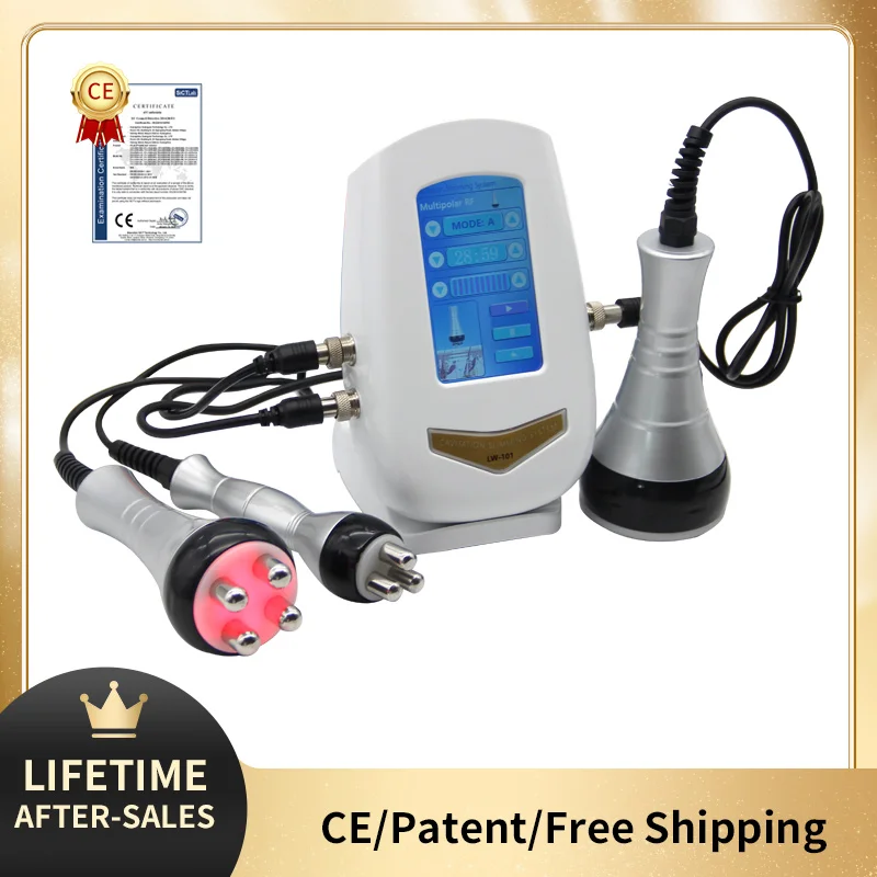 Hot Selling 40K Slimming Ultrasonic Liposuction Cavitation Skin Tighten Face Lifting Muscular Machine Beauty Device