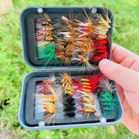 SantaKing Fly Fishing Lure Flies with Sharp Hooks Flies Lifelike Design for Fly Bass Trout Pike Freshwater Fishing