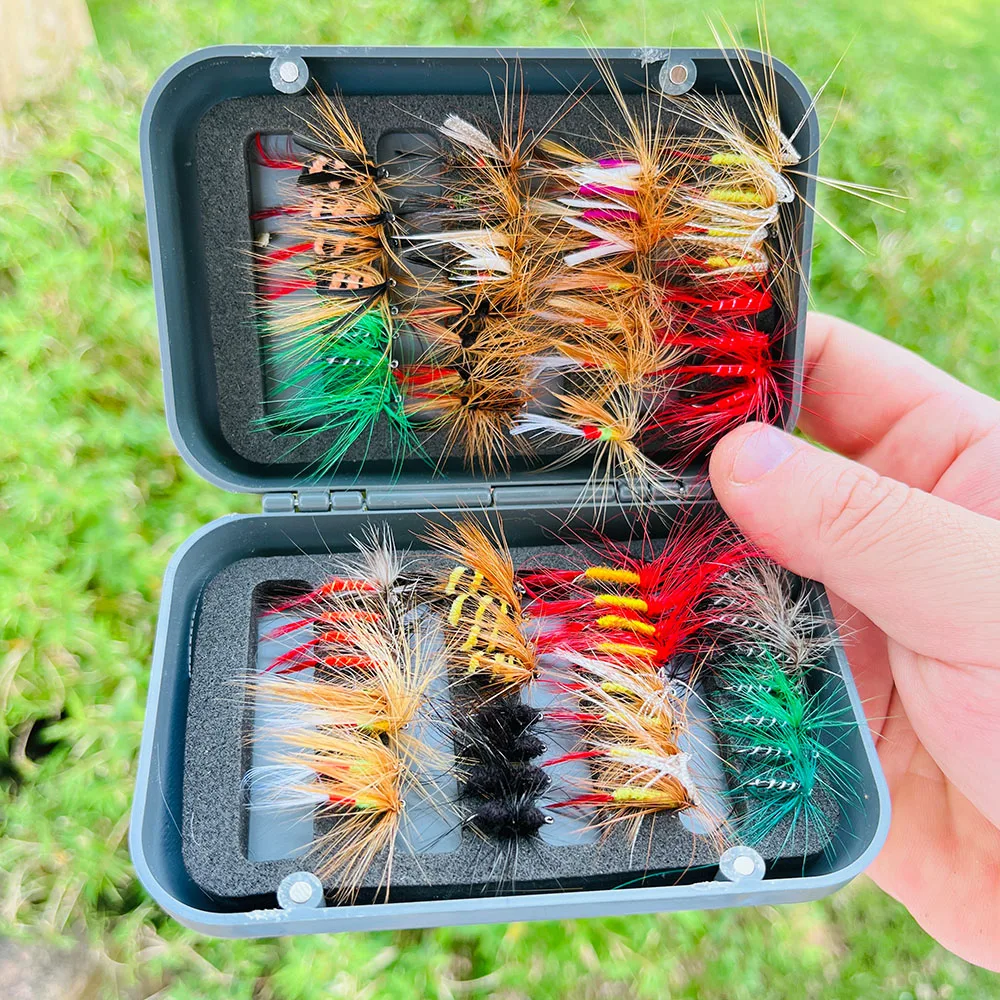 SantaKing Fly Fishing Lure Flies with Sharp Hooks Flies Lifelike Design for Fly Bass Trout Pike Freshwater Fishing