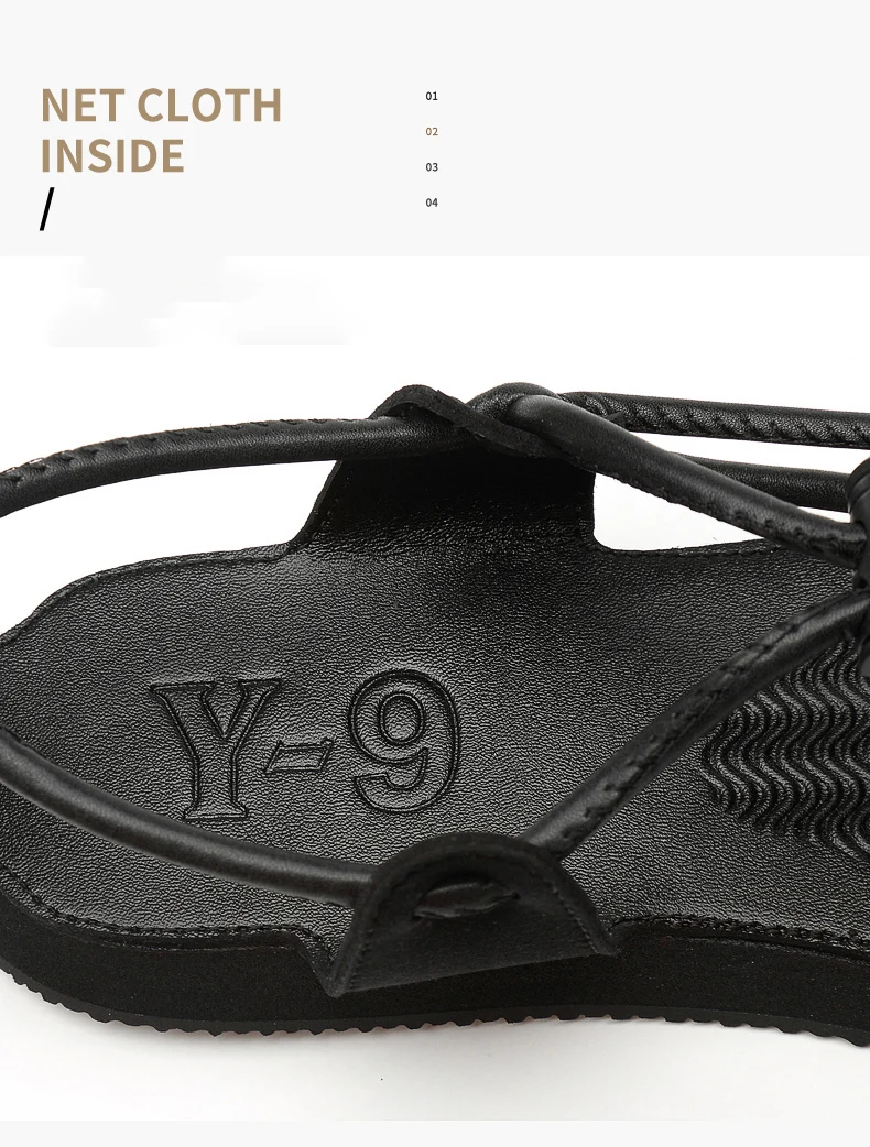 Summer Men Sandals New High Quality Leather Mens Casual Shoes Outdoor Men Leather Sandals for Men Beach Shoes Roman Men's Shoes
