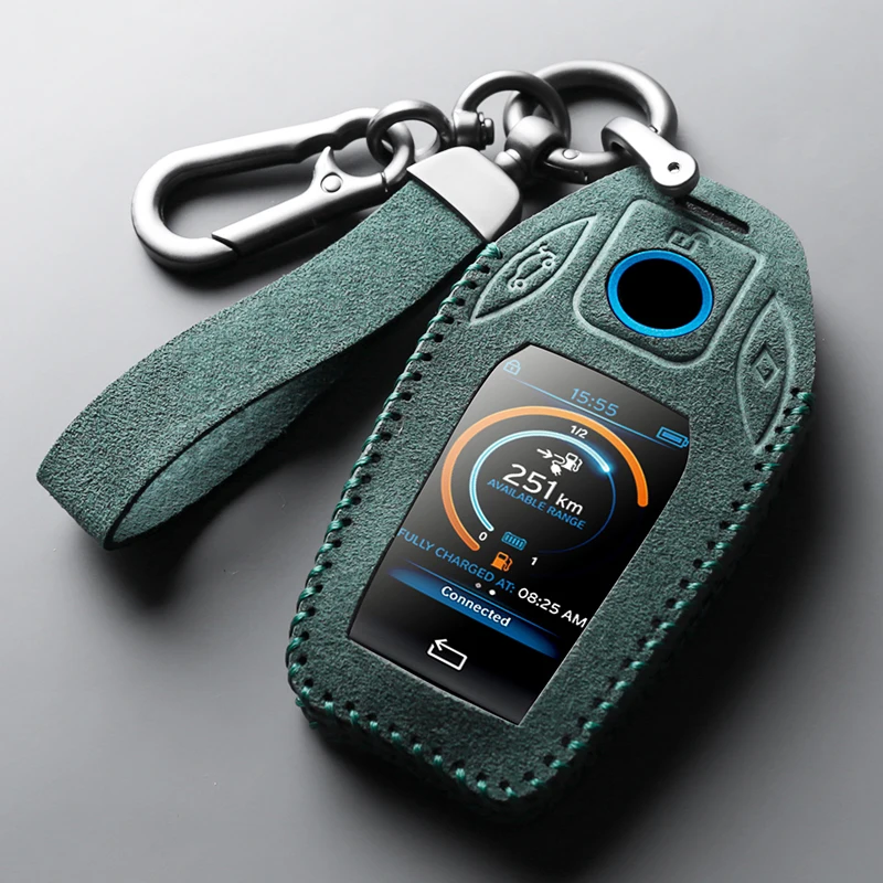 Suede Car Key Case …