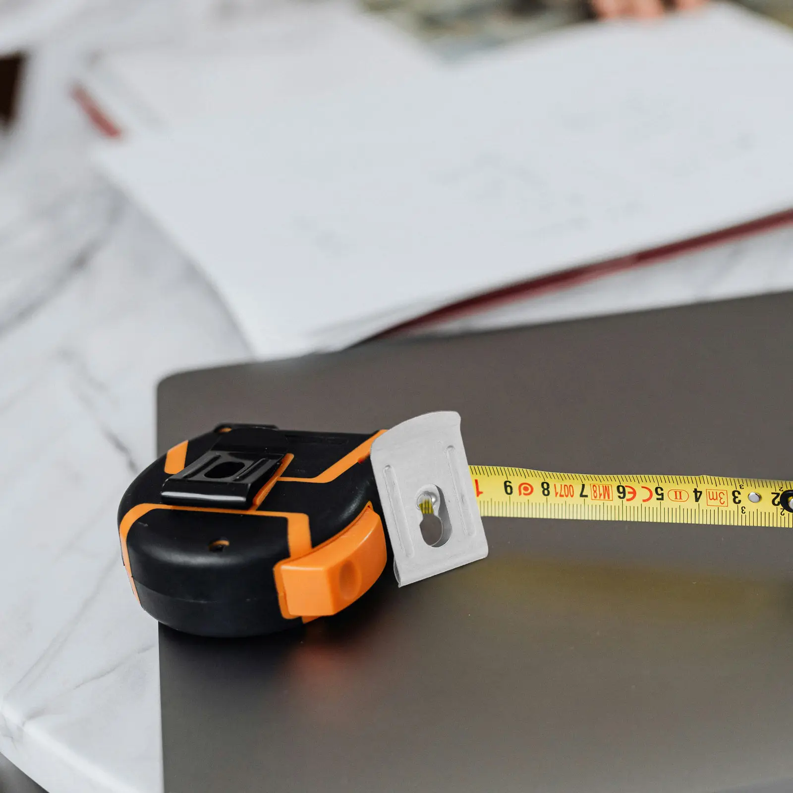20Pcs Tape Measure Clip Buckles Stainless Steel Belt Clip Holder Replacement Measuring Tape Belt Hook for Carpenters