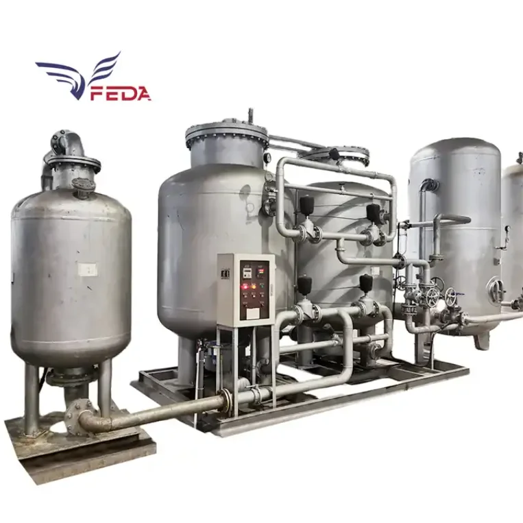 Macchina per la produzione di ossigeno industriale Dispositivo generatore di ossigeno Prodotto con componenti principali della tecnologia PSA PLC per l'industria agricola