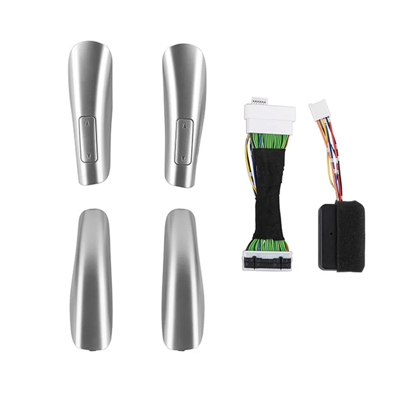 BB-الكهربائية انزلاق الباب التبديل الأوسط الباب مسند الذراع غطاء أزرار لتويوتا ألارد/VELLFIRE 40 سلسلة 2023 +