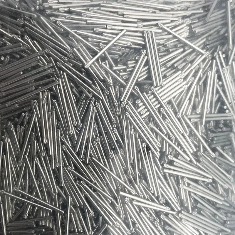 10Pcs Diameter 1.1mm Stainless Steel Watch Band Link Pins Strap Spring Bars Watch Repair Accessories