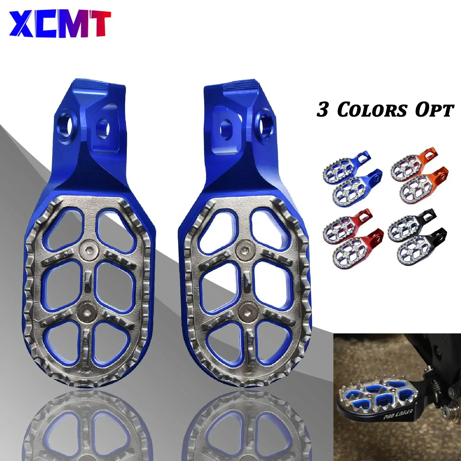 Motorcycle CNCFoot Pegs FootRest Footpegs Rests Pedals For KTM EXC EXCF XCW XC SX XCF SXF 125 150 250 300 350 450 500 2023 2024