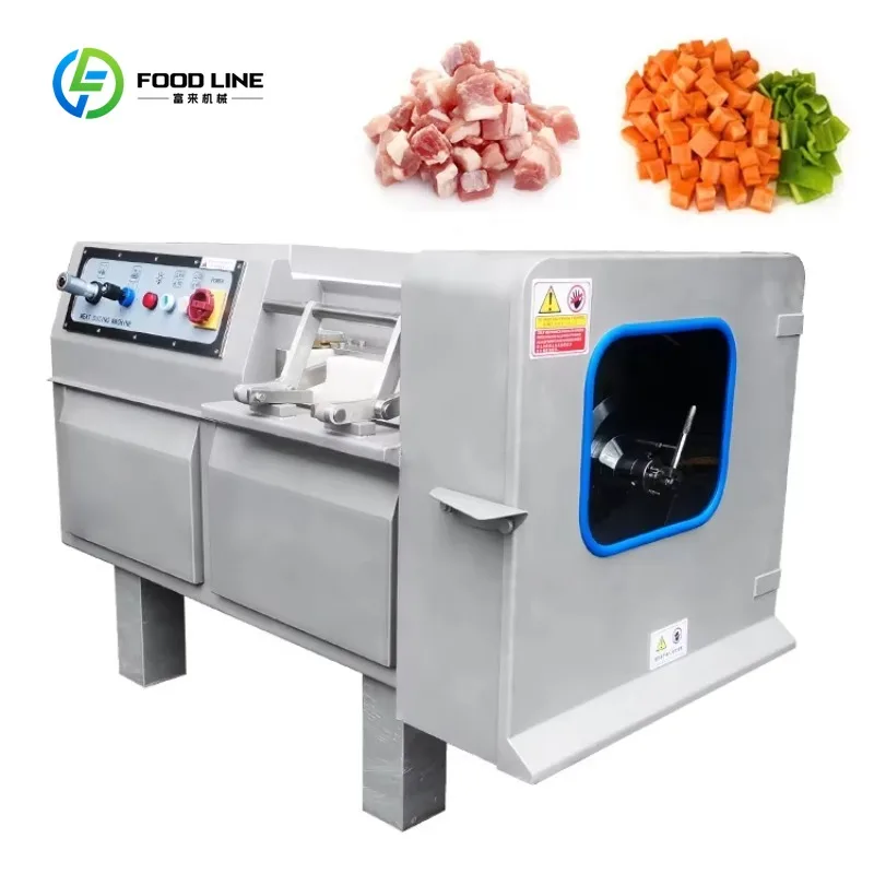 Customized Commercial Stainless Steel Electric Auto 3d Meat Slicer Dicer Machine for Frozen Beef Pork Diced