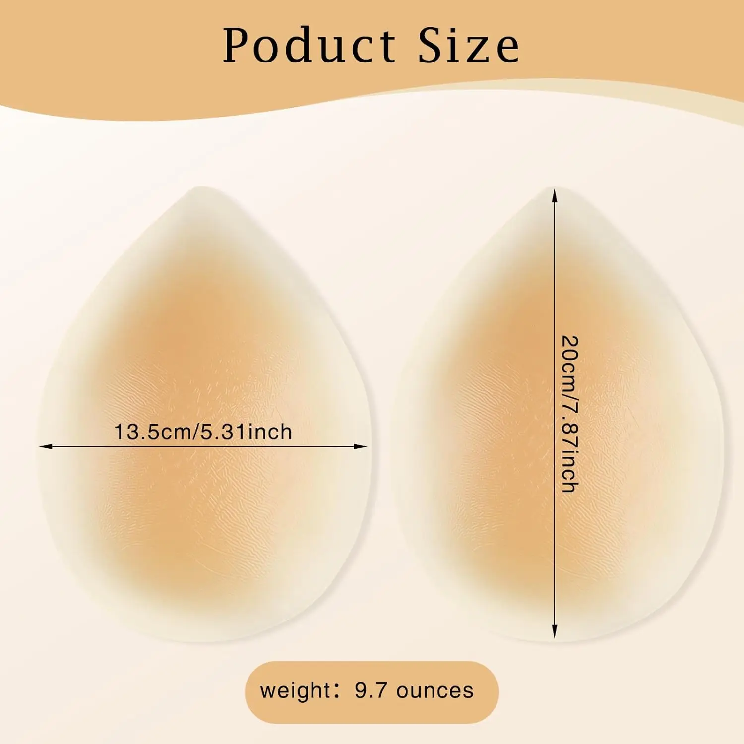 2Pcs Hip Pads for Women, Hip Enhancer Silicone Hip Pads, Self-adhesive Butt Pads, Hip Dip Filler & Corrector