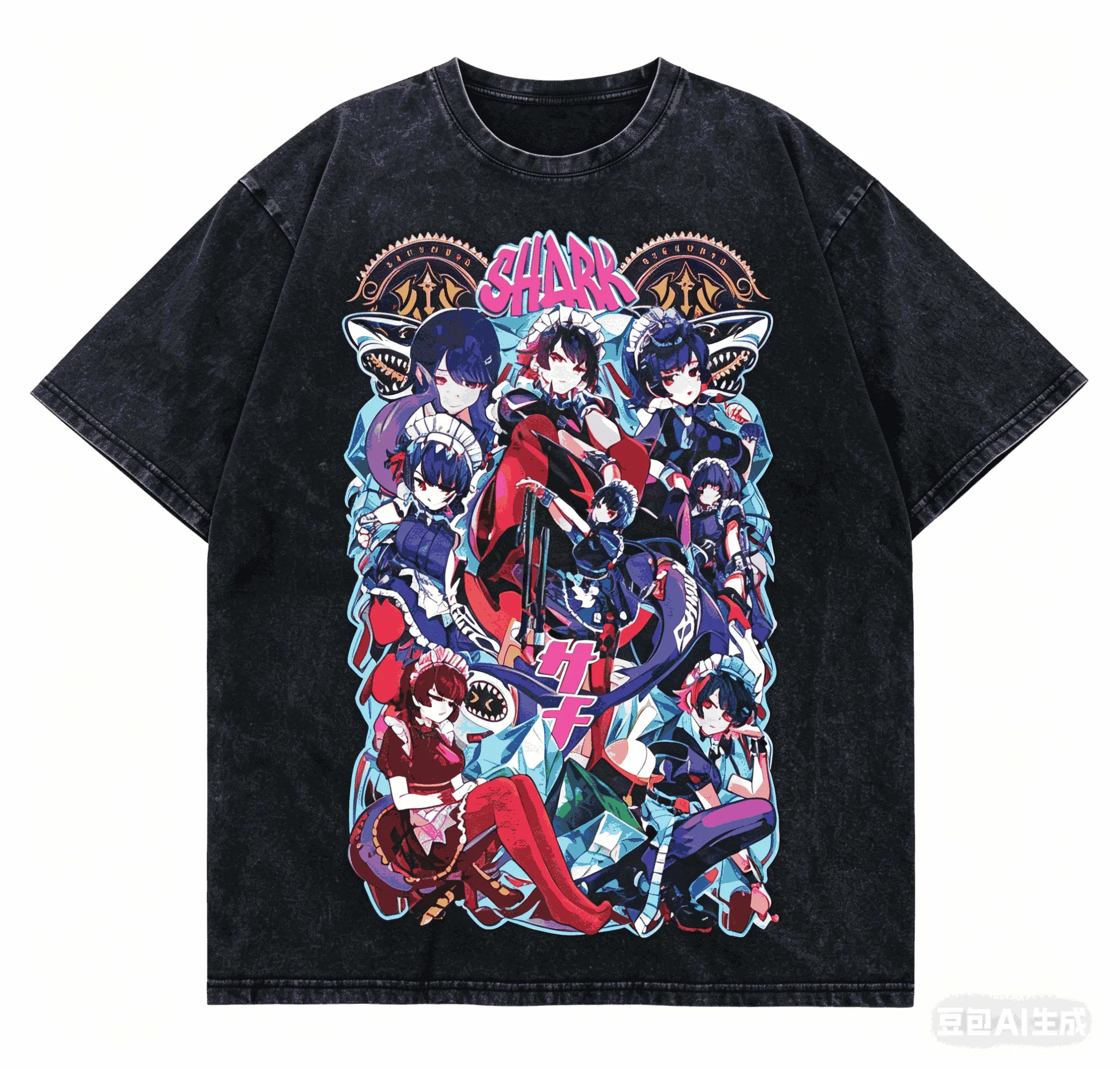 Zenless Zone Zero Washed T-shirt 2026 New Model personality Clothes shirt Year round clothing Streetwear Trendy high quality tee