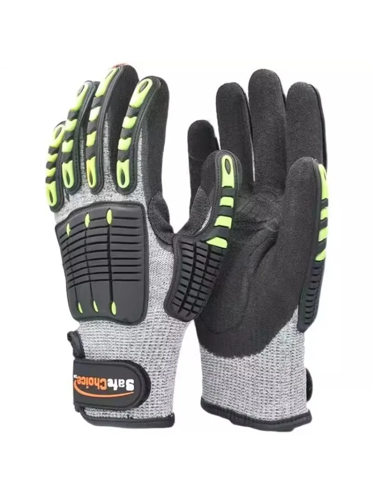 *Smash-proof Shock-proof Cut-proof Impact-proof Gloves Rescue Gloves Fire Miners Mining Riding