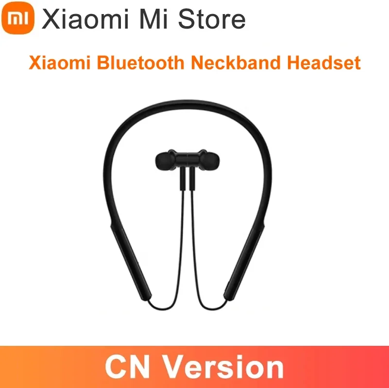 Original Xiaomi Neckband Bluetooth Headset Hybrid Noise Cancellation Neckband Earphone Magnetic Earbuds