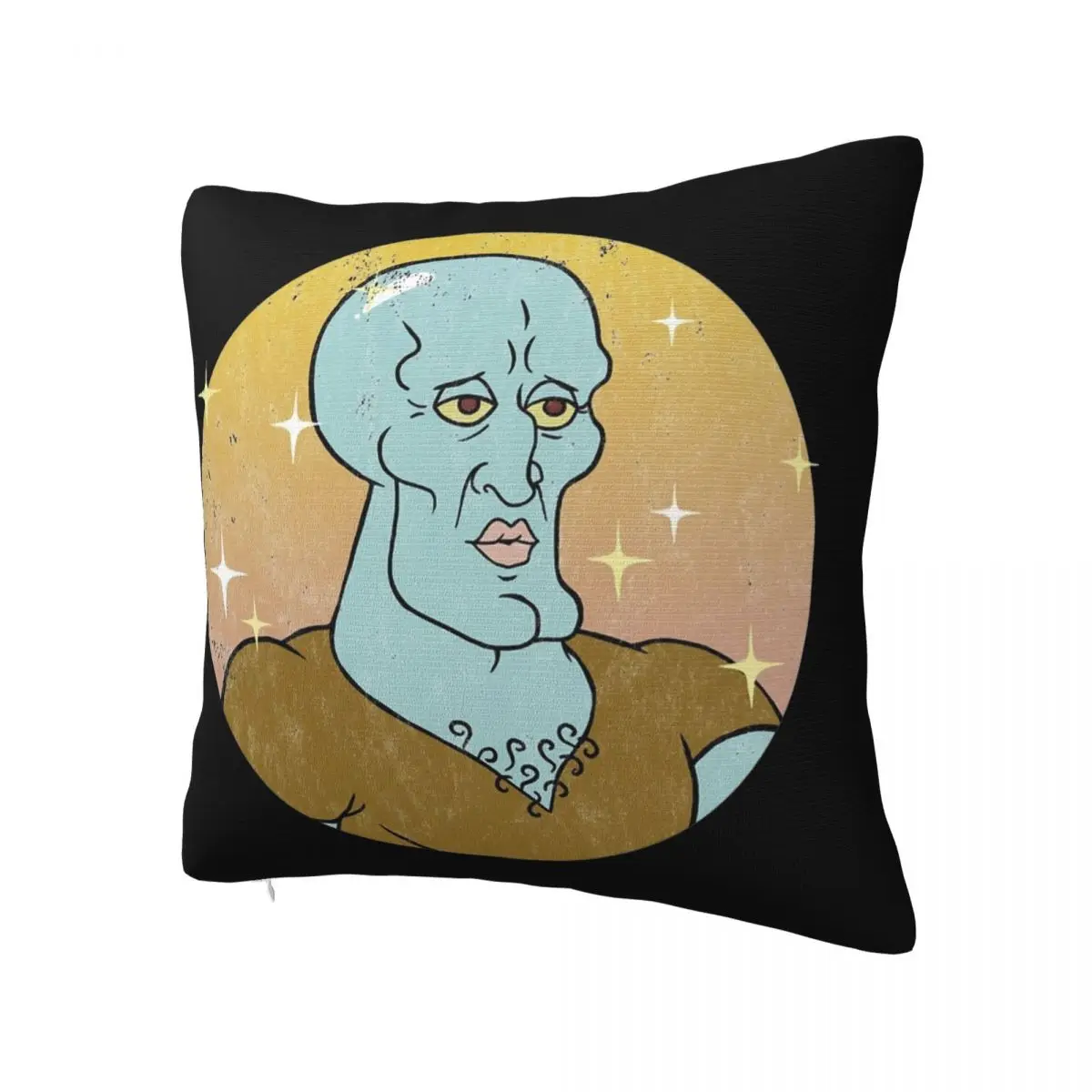 SpongeBobed Handsome Pillowcase Soft Polyester Cushion Cover Gift Pillow Case Cover Bedroom Dropshipping 40X40cm