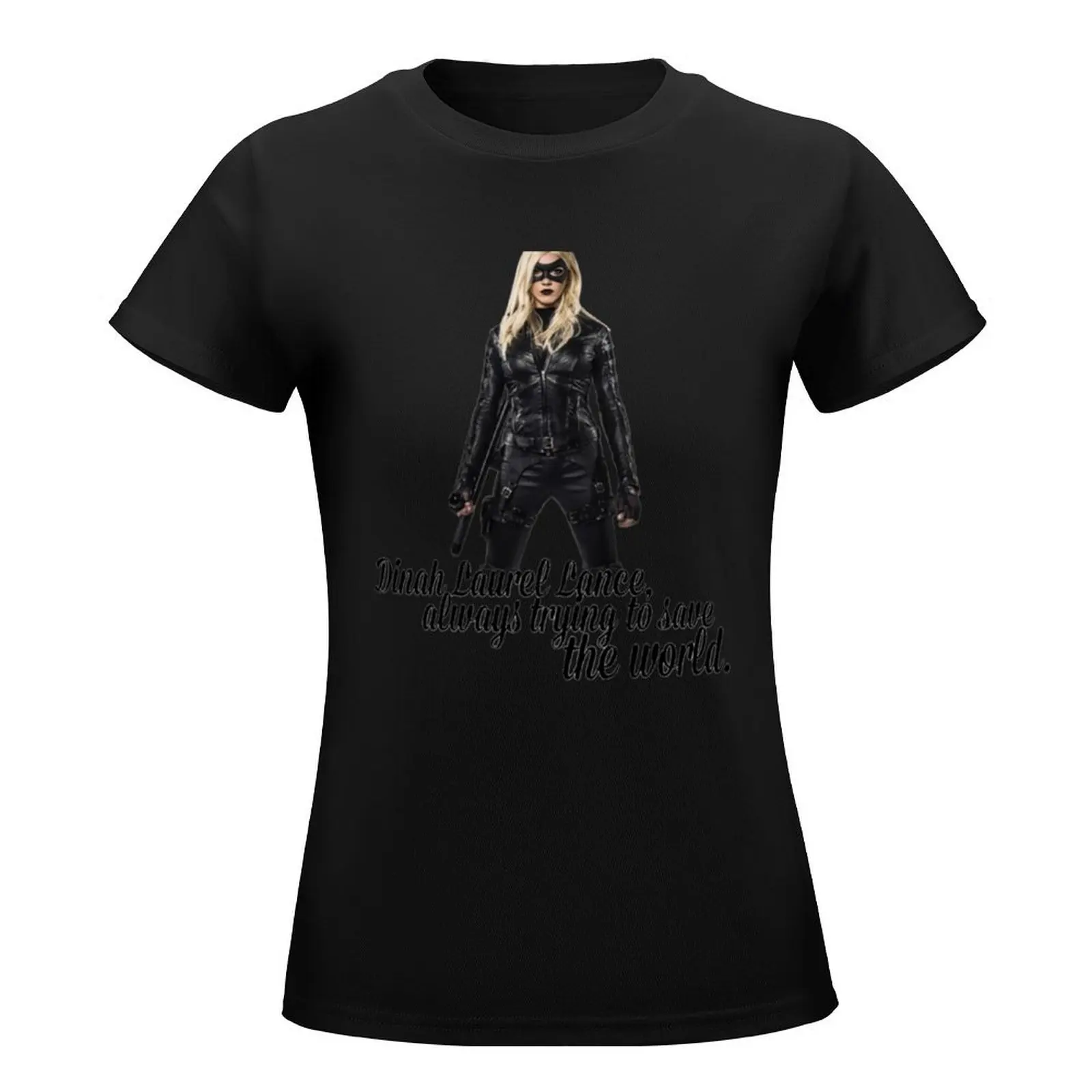 Dinah Laurel Lance T-Shirt kawaii clothes tees t-shirt dress for Women plus size