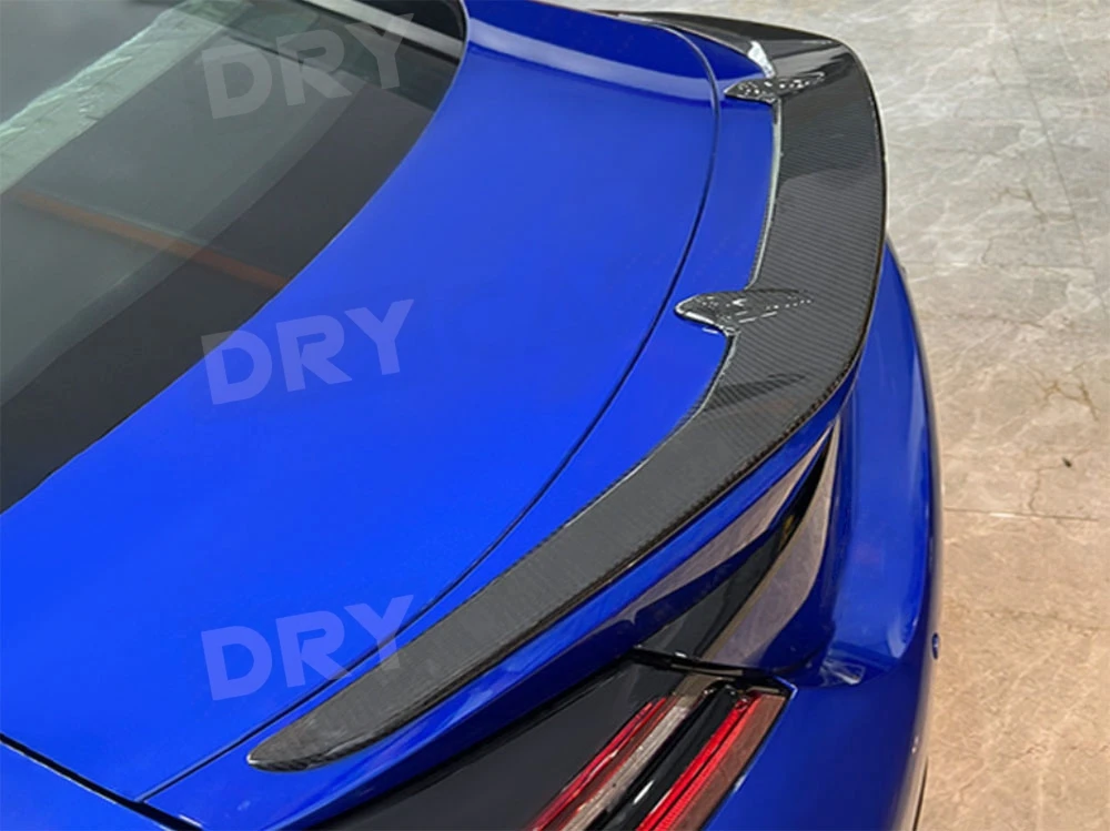 ألياف الكربون سيارة الخلفي سبويلر الجسم أطقم اكسسوارات S نمط لتويوتا سوبارو GR86 BRZ 2022 FRP التمهيد الخلفي سبويلر الجذع الجناح