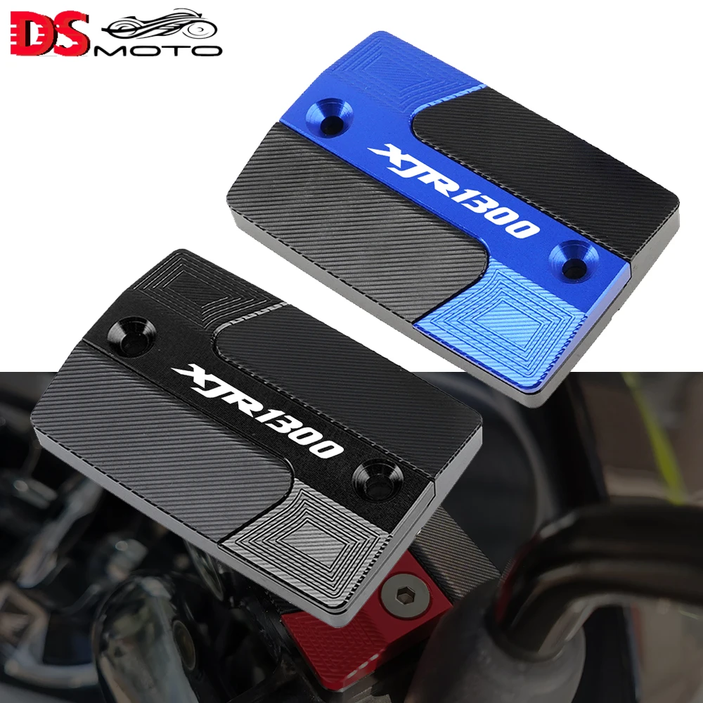 For YAMAHA XJR1300 XJR 1300 2005-2018 2019 BrandNew Motorcycle CNC Aluminum Front Brake Reservoir Fluid Tank Cover Oil Cups Caps