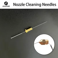 10PCS Nozzle Cleaner Cleaning Needle Tool Drill Stainless Steel Needles For Bambulab V6 MK8 Nozzle For 3D Printer Nozzle