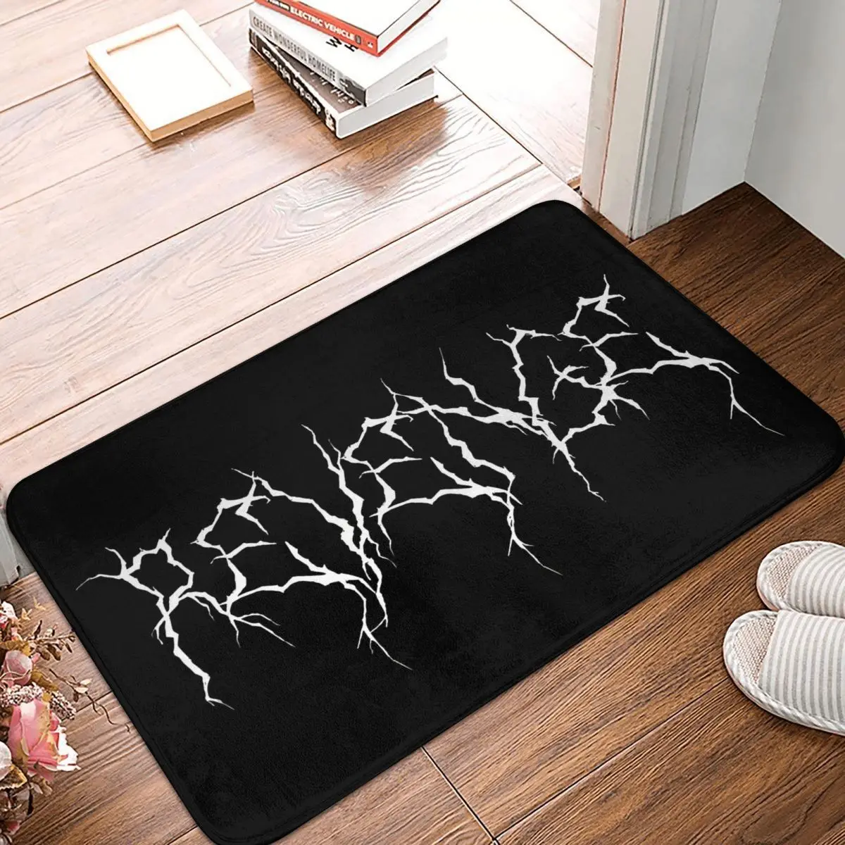 Revenge Style Black Heavy Metal Non-slip Doormat Carpet Living Room Kitchen Mat Outdoor Home Decor