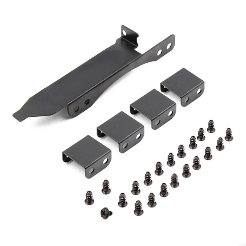 Y1UB 1-Pack 3 Fan Mount Rack PCI Slot Bracket for Video Card DIY Support 9cm/12cm Fan Computer Radiator Holder