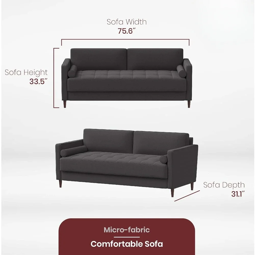 Solutions Sofa, 75.6