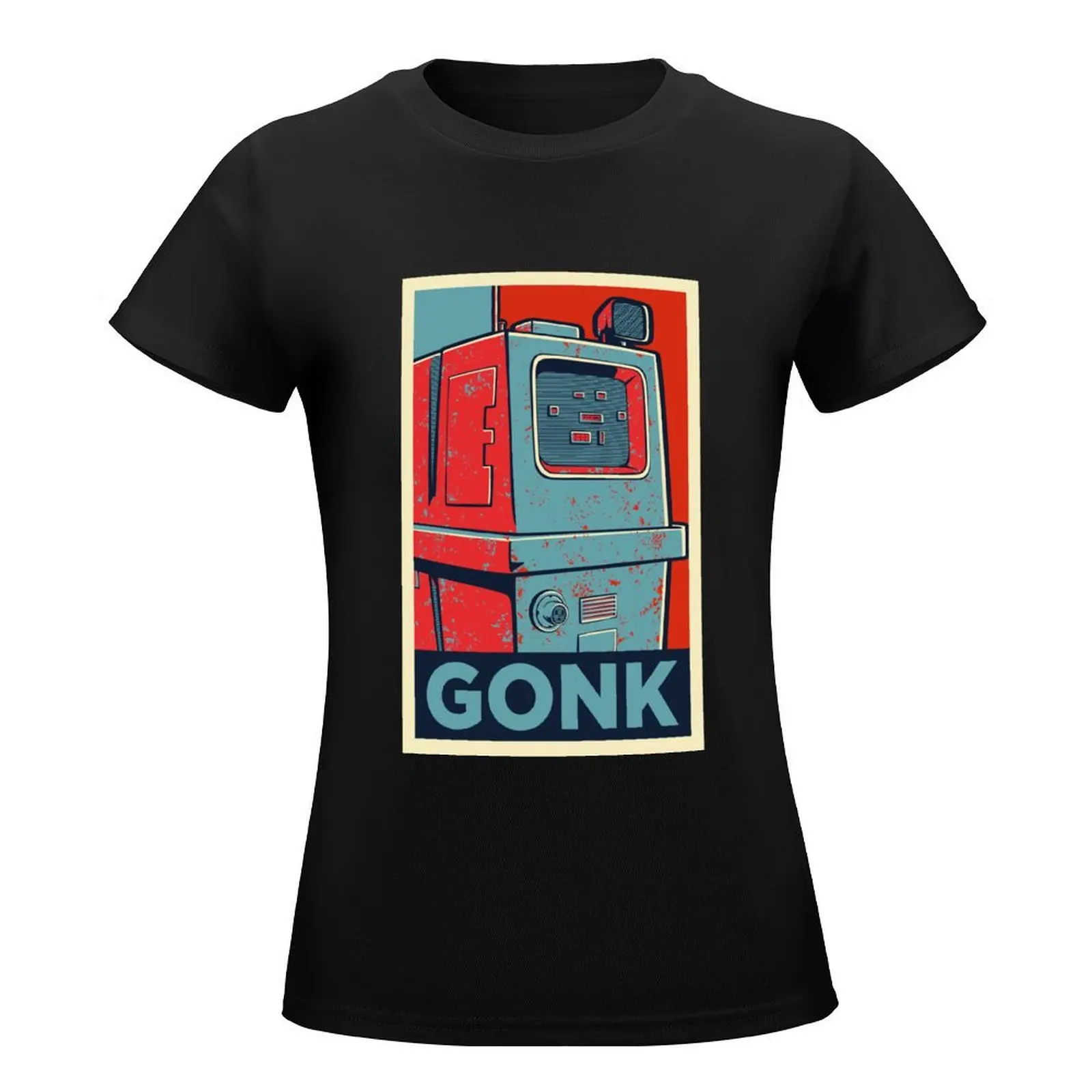 GONK-Camiseta gráfica para mujer, ropa estética, camisetas para mujer