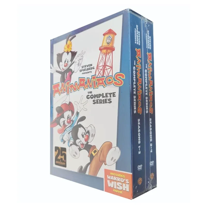 Crazy Animation Complete Works Animaniacs DVD 19-disc Cartoon Original American Drama English Pronunciation Subtitles
