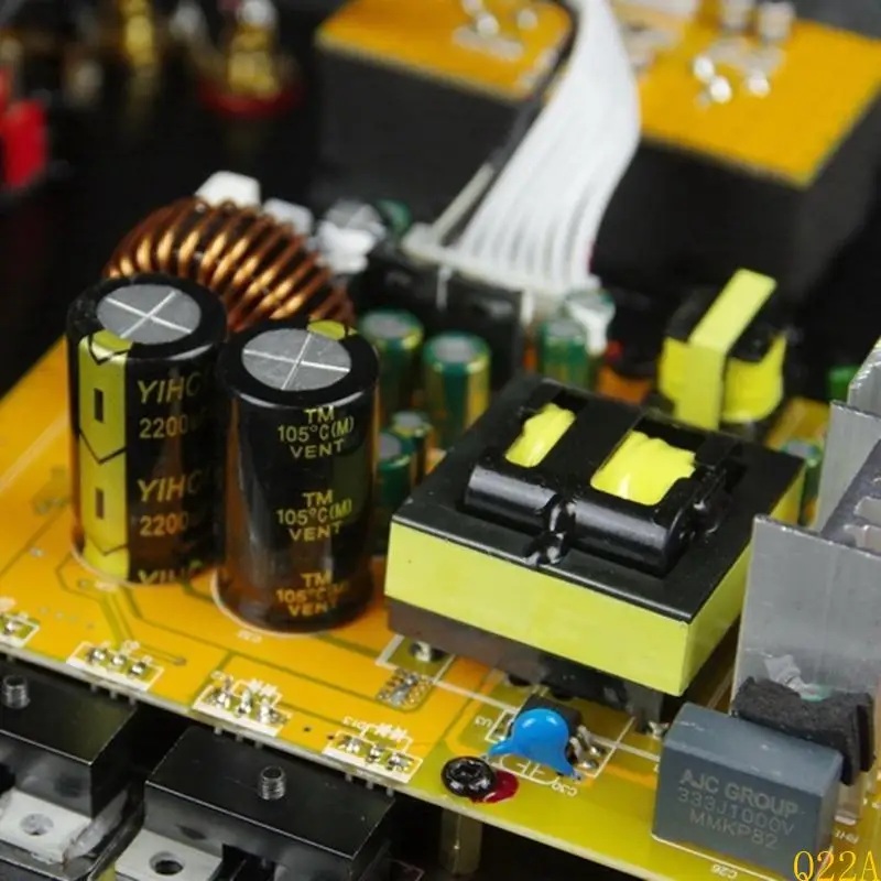 

Q22A 200W 4-8Ω Digital Power Amplifier Board Subwoofer Amplifier for Home Theater System Integrated Power Amplifier
