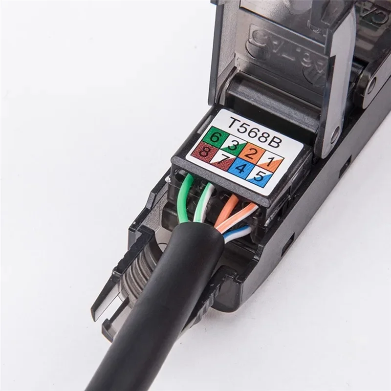 

Well Made-RJ45 Ethernet Extender Network Extender Network Extender Junction Adapter Connection Box