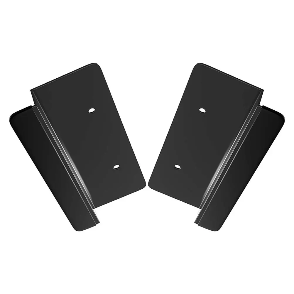 

2pcs Cabinet Foot Pull For Trash Drawer Carbon Steel Rubber Edge Touchless Opener Kitchen Bin Storage Organizer Hardware