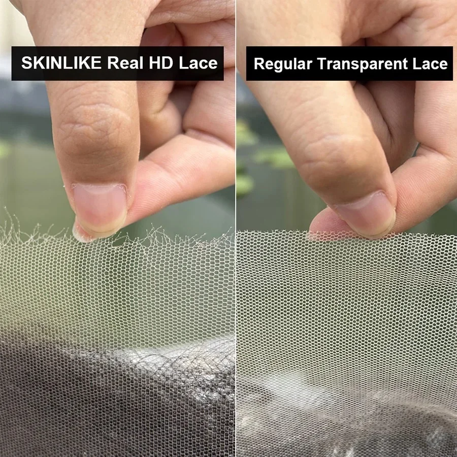 Avenir 7x7 HD Cierre de encaje solo liso y onda del cuerpo nudos blanqueados prearrancados cabello humano para mujeres negras cabello brasileño