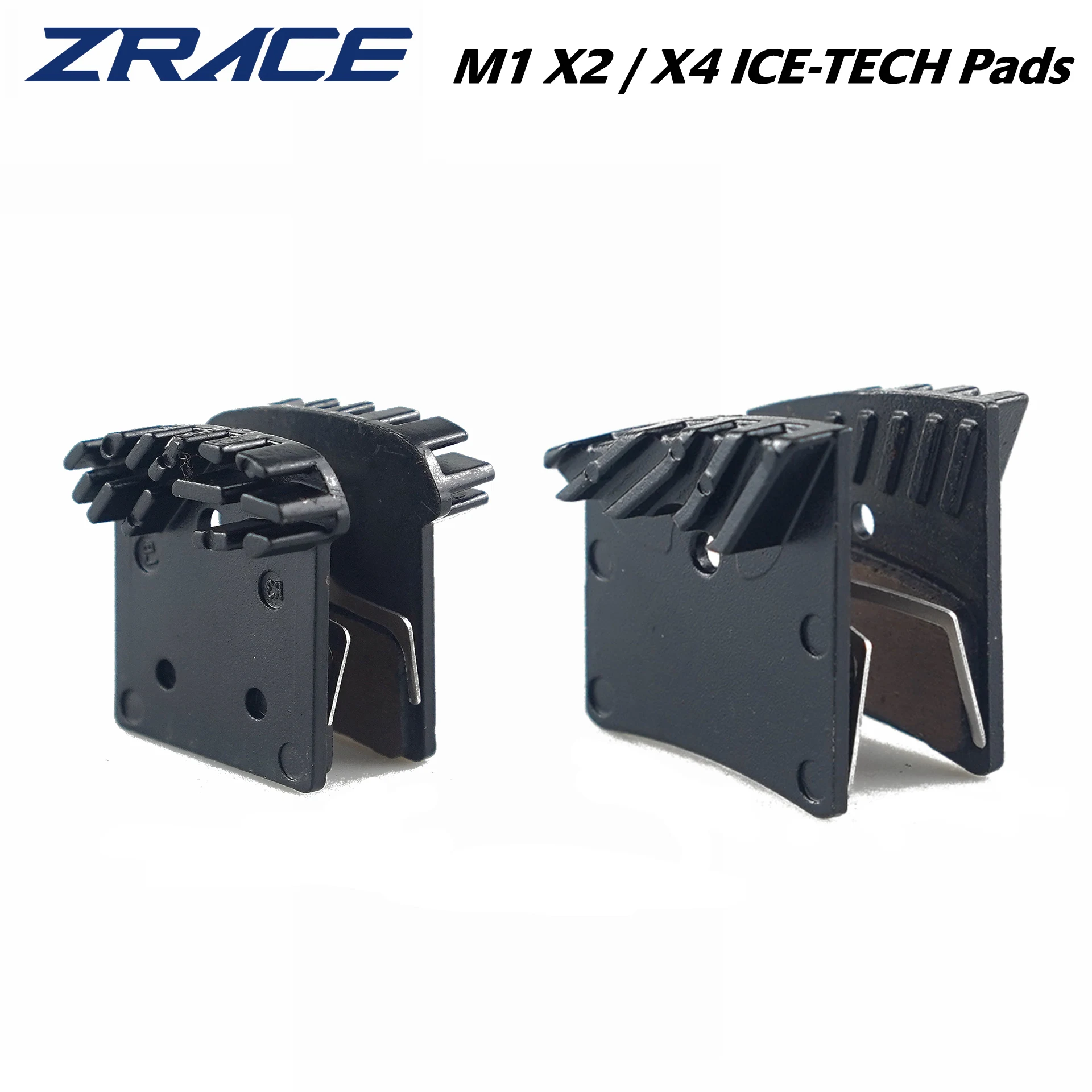 ZRACE M1 X2 / X4 / BR-002 / BR-005 Brake Metal Pads, Ice tech, Cooling Brake Pads, TCE-TECH, Compatible with J02A/J03C/J04C/hope