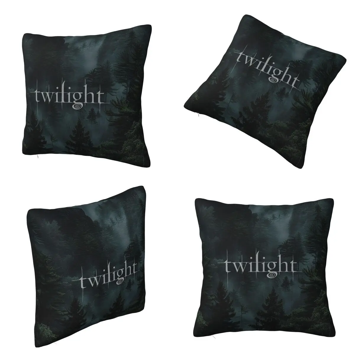 Movie The Twilight Saga Square Pillowcase Cushion Cover Pillow Case Throw Pillow Cover for Home Sofa Living Room