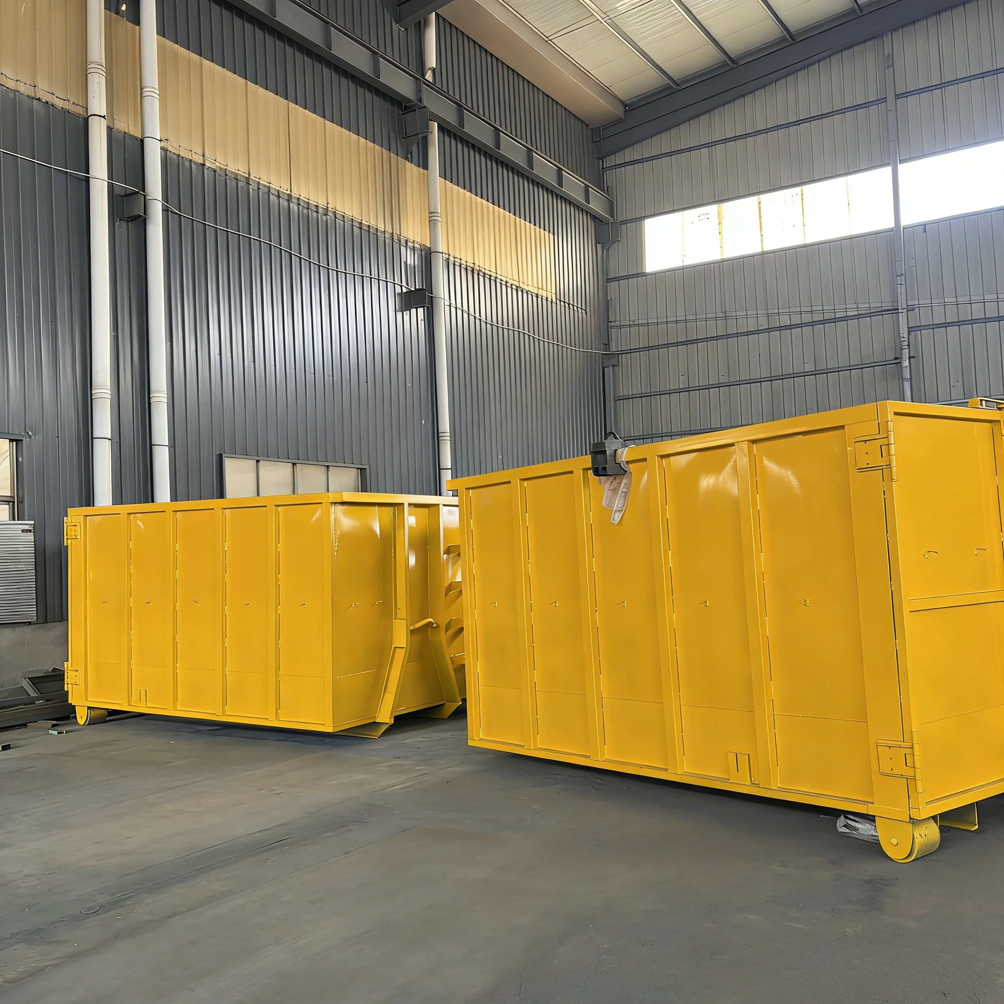 

XINTUO 10-40 Yard Heavy Duty Carbon Steel Hook Lift Dumpster for Construction Waste Management