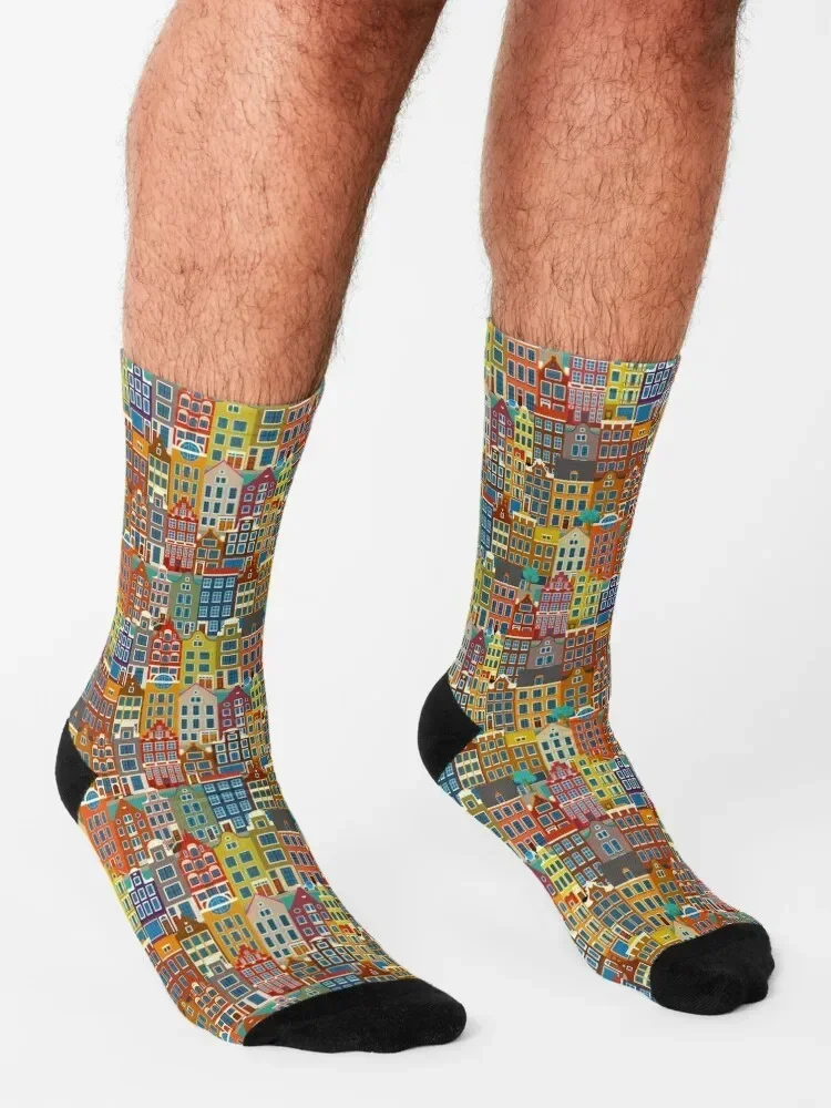 Amsterdam, saturated Socks summer man Stockings moving stockings Men's Socks Women's
