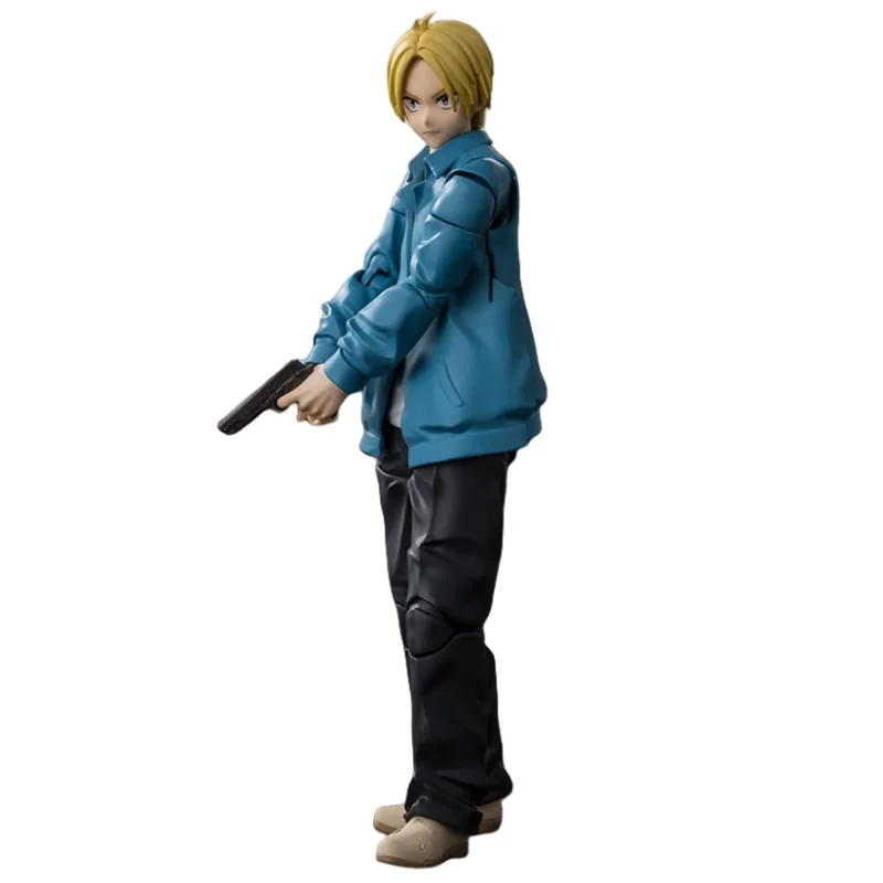 Bandai Original S.H.Figuarts Asakura Shin & Sakamoto Tarou Anime Action Figures Toys for Boys Christmas Gift Collectible Model