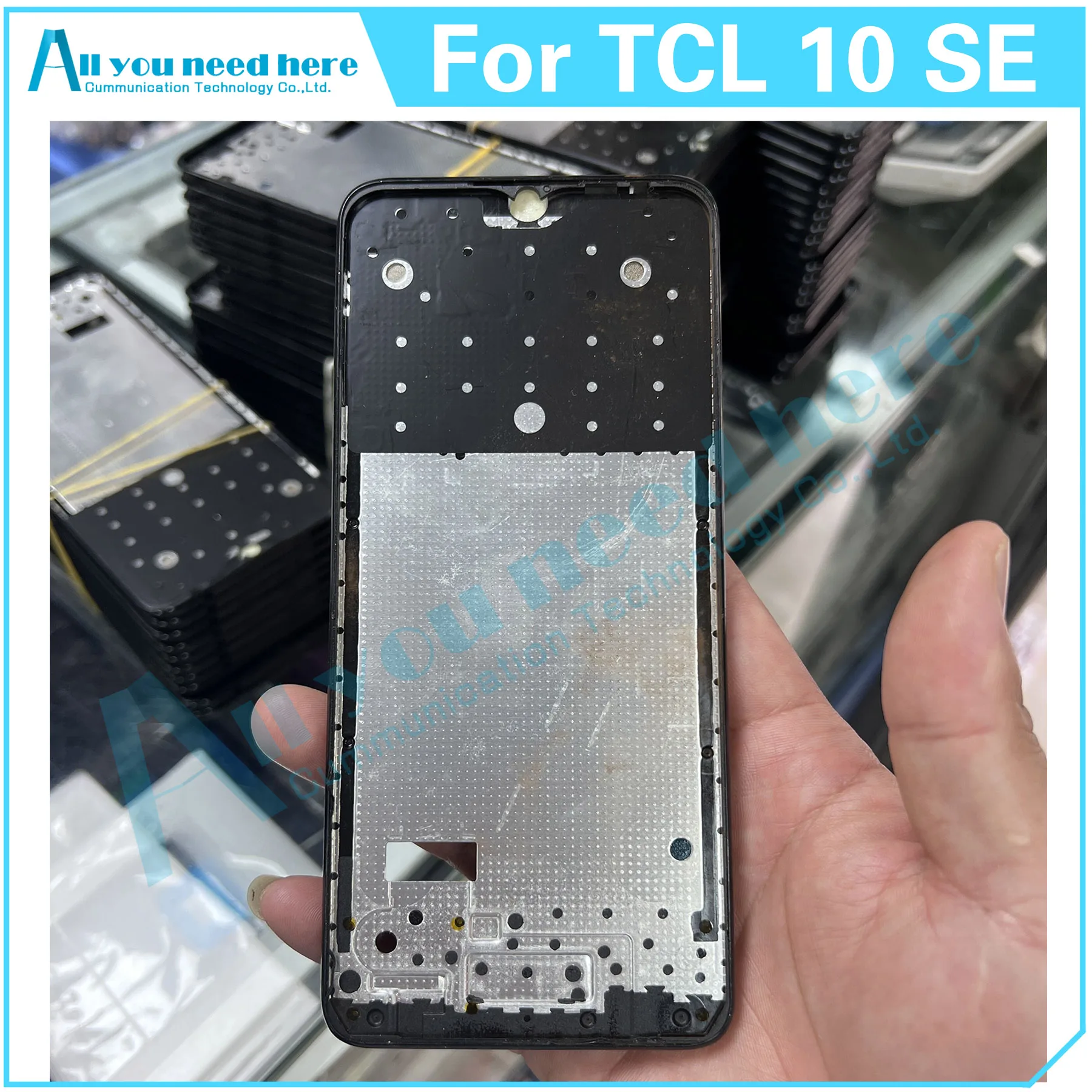 

For TCL 10 SE T766 T766U T766H T766A T766J 10SE Middle Frame Plate Housing Board LCD Support Mid Faceplate Bezel Front Frame