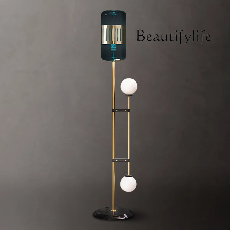 

Nordic medieval design floor lamp living room creative atmosphere light