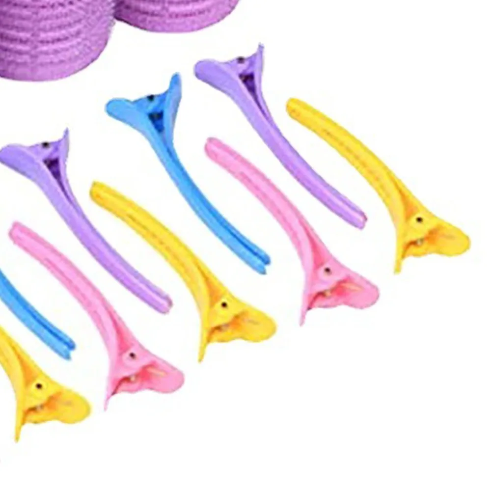 Easy to Use Self Grip Hair Roller Set Durable Plastic Resin Hair Roller Set Professional Hair Curlers Roller Home Use