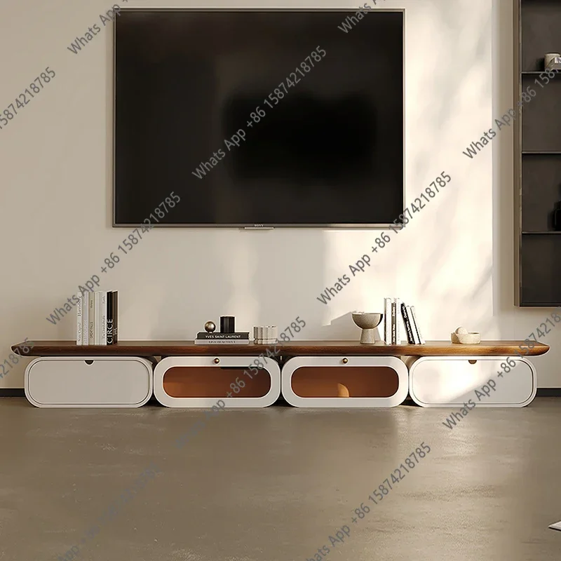 40 K Drawers Living Room Tv Stand Modern Brown Flotante Designer Floor Tv Cabinet Nordic Luxury Showcase Fernsehtisch Furniture