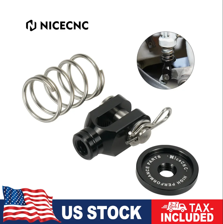 

(Склад в США) Для Raptor 700 700R ATV Задняя тормозная прокладка и возвратная пружина заднего тормоза для Yamaha RAPTOR700 2006-2023 RAPTOR700R 2013