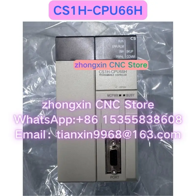 Used CS1H-CPU66H PLC module Functional test OK Fast delivery