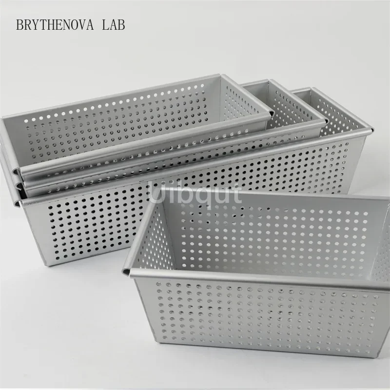 retangel hole bread Cake Mold Pudding oven Pan Anodized Alloy Aluminum Non-stick Mould Baking Multi Sizes Bakeware Cake Tools