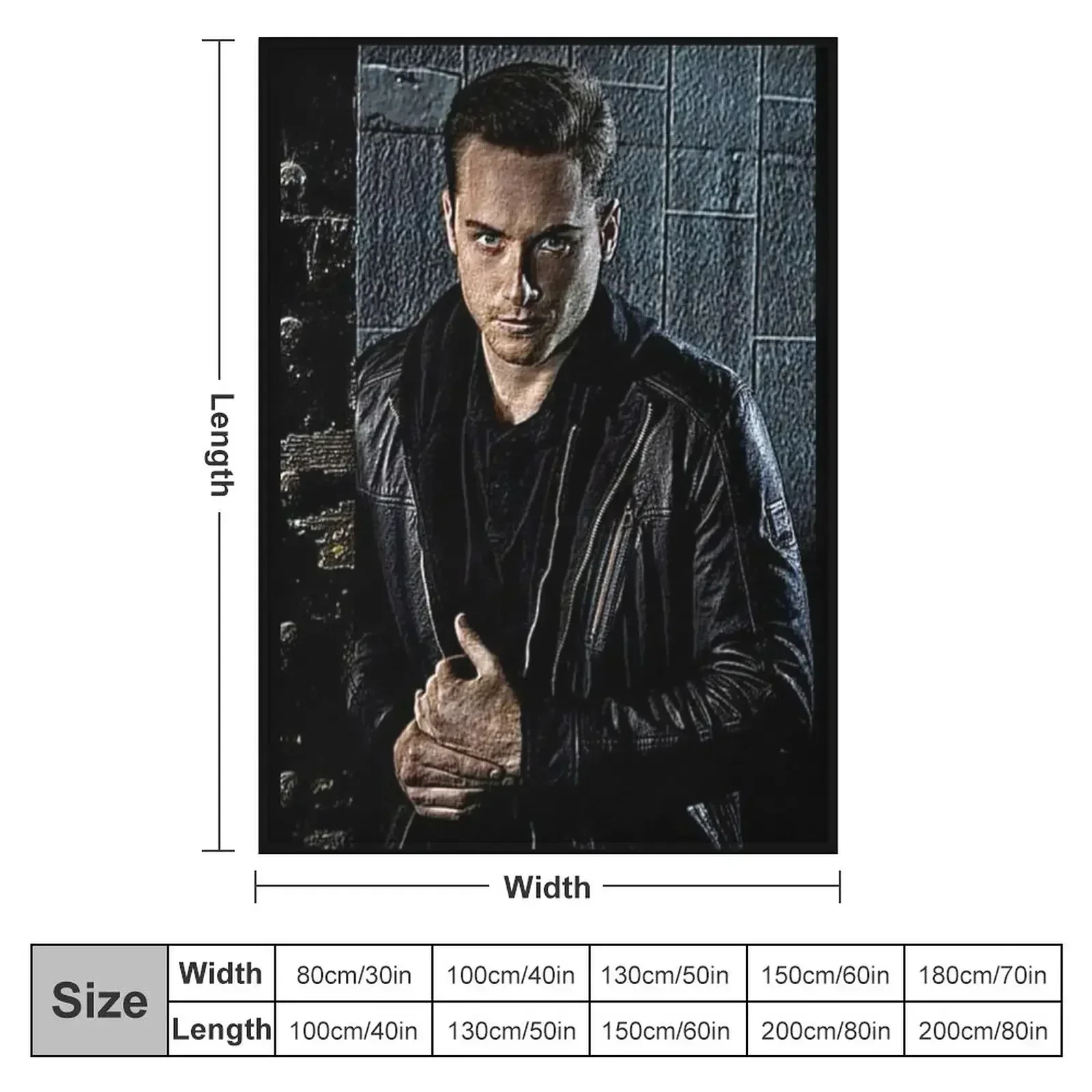 Jay Halstead Throw Blanket Luxury Beautifuls cosplay anime Blankets