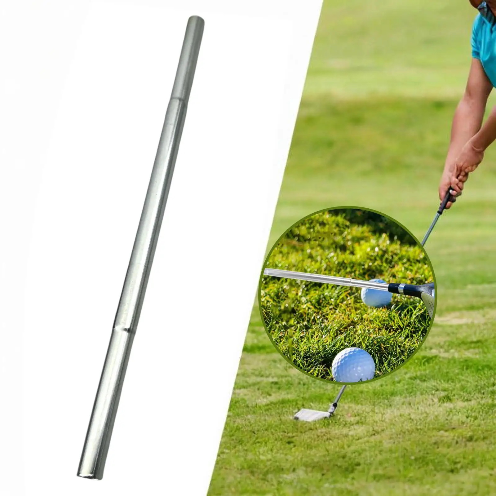 

Golf Club Extension Shaft Practical Essential Cue End Lengthener Accessories