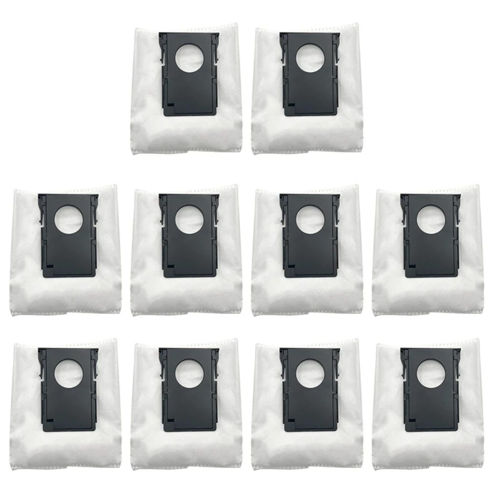 10PCS Vacuum Dust Bag for Eureka J20 / Midea W20/W20 PRO Robot Vacuum Cleaner Replaceable Parts Dust Bag