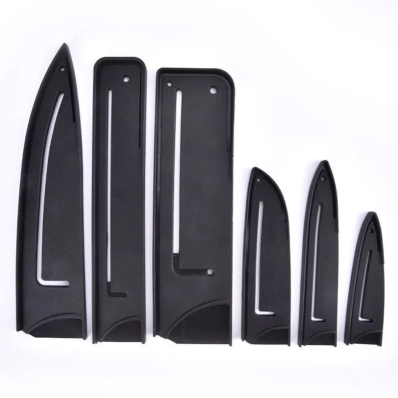 

Plastic Chef Knife Covers Blade Protector Black Edge Guards Multipurpose Sheath Case Kitchen Accessories