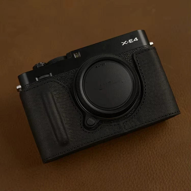 handwork Photo Camera Genuine leather cowhide Bag Body BOX For Fuji Fujifilm XT30 XT30II XE4 XT200 Case Protective sleeve base