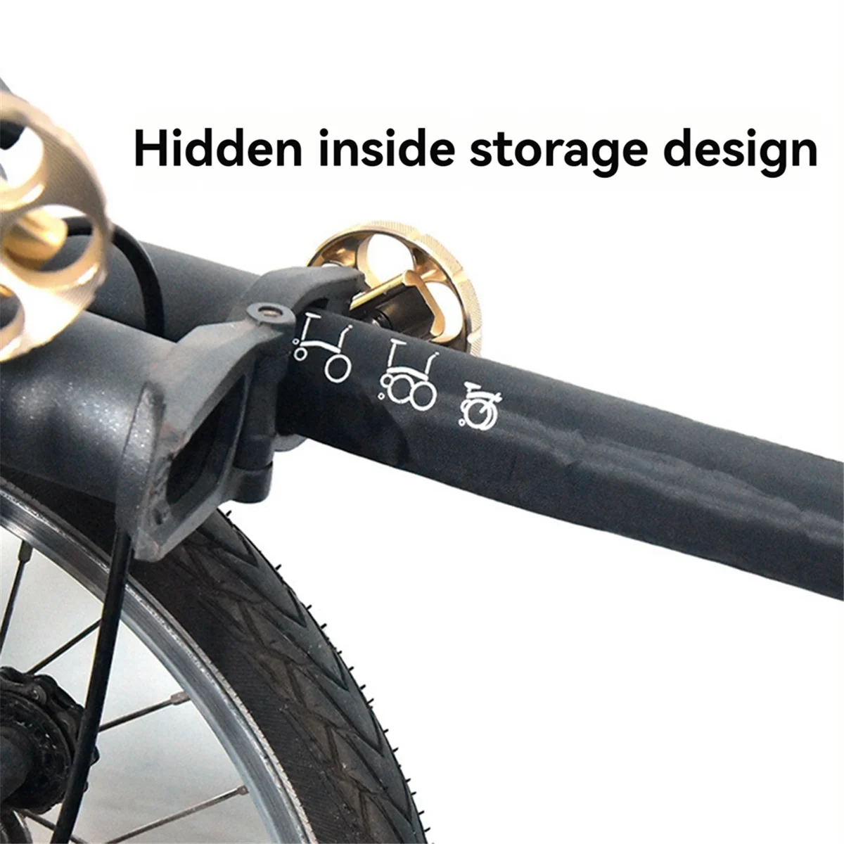 A72Z Folding Bike Ultralight Dust Cover Ultra Thin Bike Frame Hidden Dust Cover for Folding Bike Dust Cover