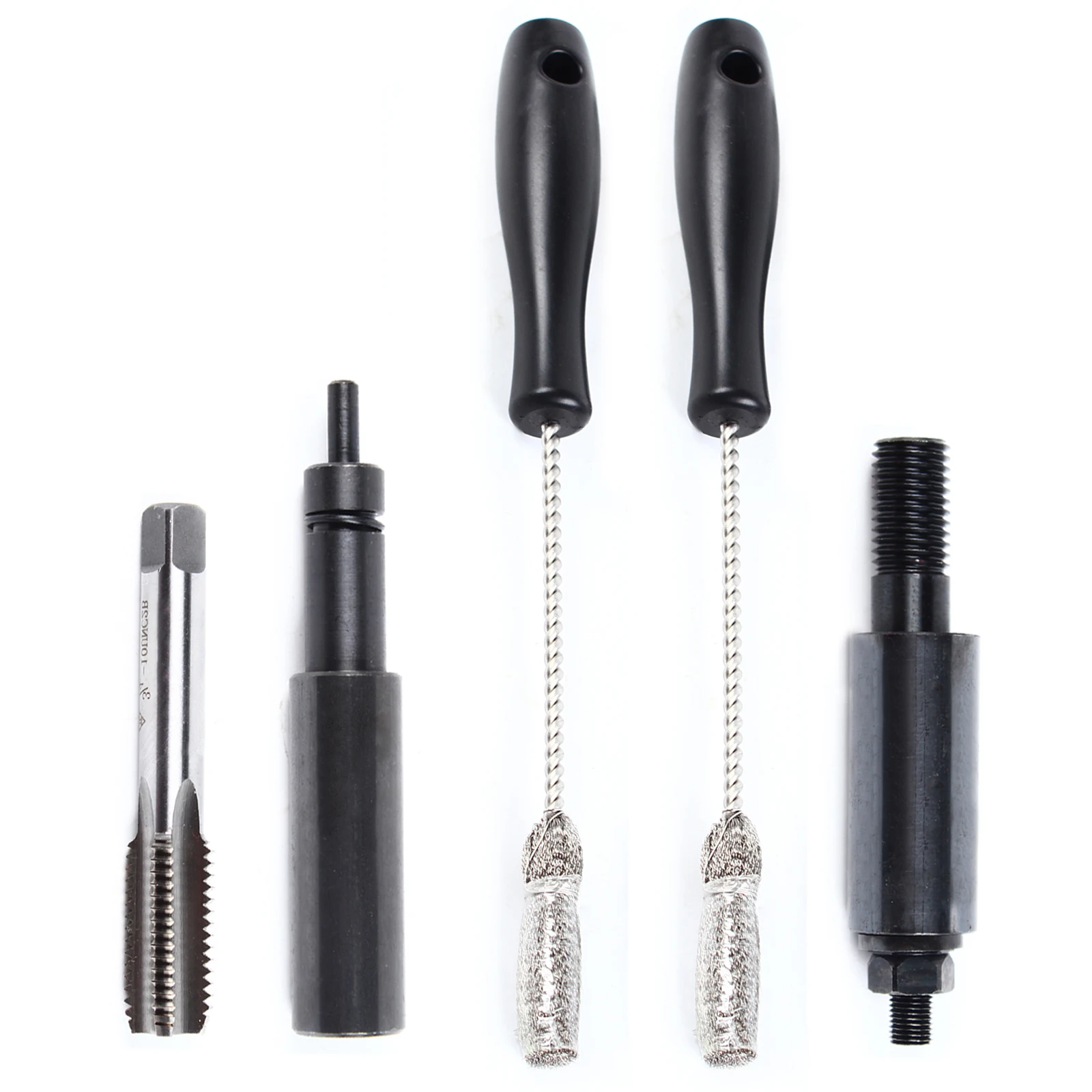 Injector Cleaning Brush Kit, 6.0L 6.4L Diesel Engine Injector Cleaner, Ford Dodge Cummins Cleaning Tool Kit for Auto Maintenance